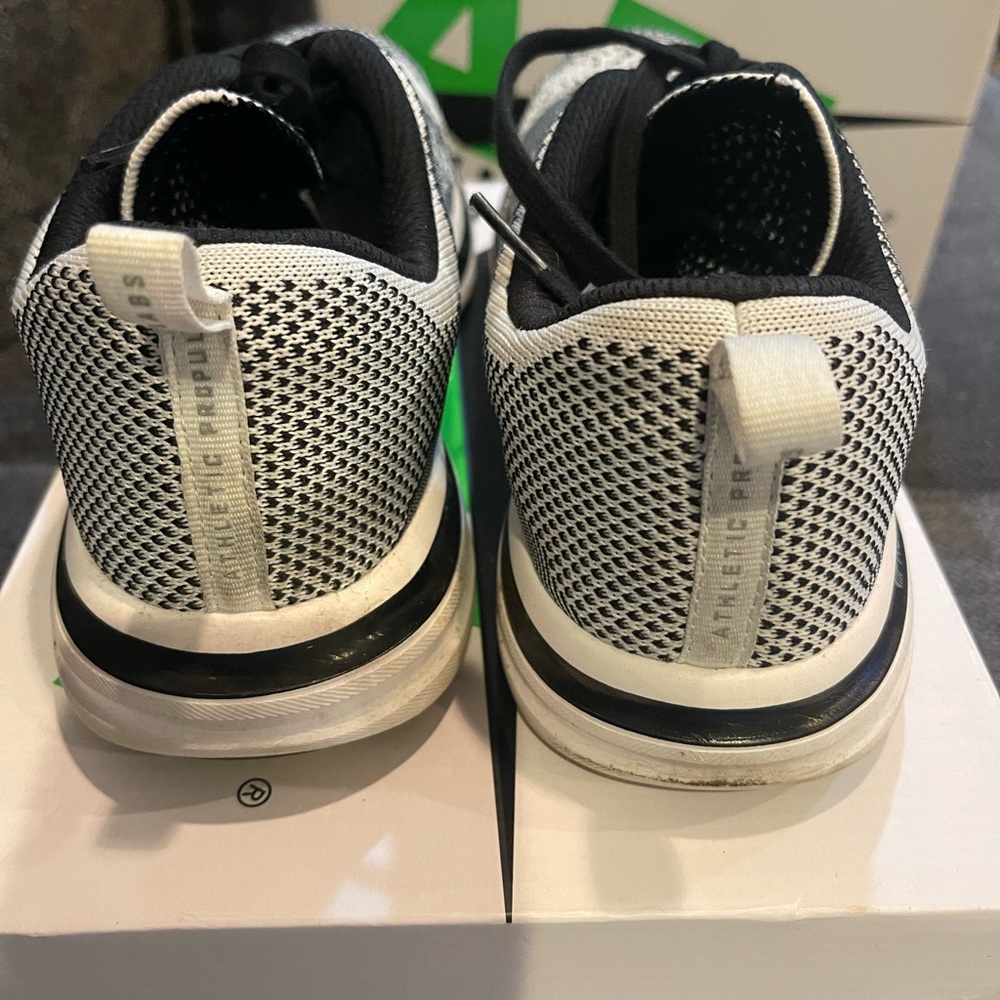 Black and white women’s APL sneakers - Picture 2 of 6